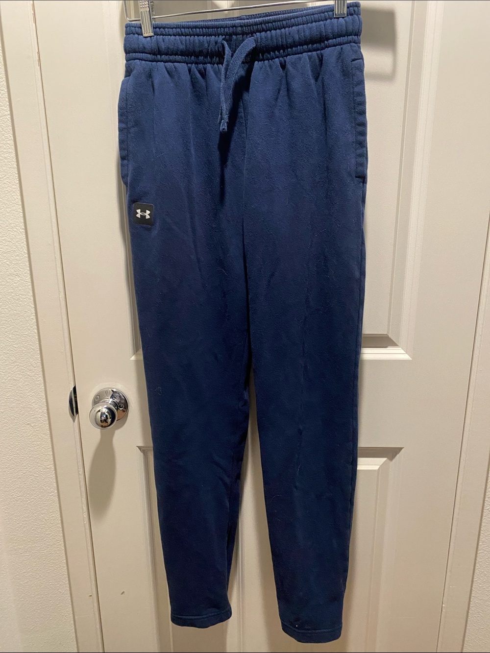 Under Armour Men's Dark Navy Fleece Joggers